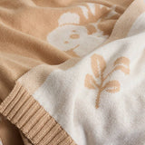 Pram Knitted Blanket - Australiana