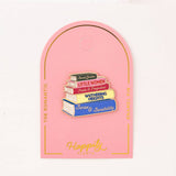 Happily Plants Pin - Romantic Classic Book Lovers