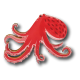 Selatan Brooch - Octopus