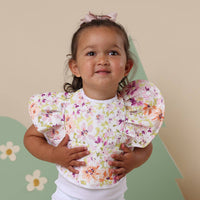 Frill Snuggle Bib - Isla