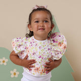 Frill Snuggle Bib - Isla