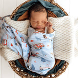 Jersey Wrap & Beanie Set - To The Rescue