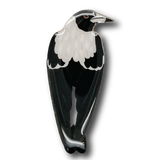 Selatan Brooch - Bird Australian Magpie