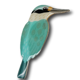 Selatan Brooch - Bird Sacred Kingfisher