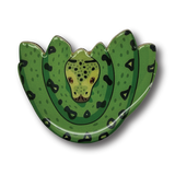Selatan Brooch - Green Tree Python