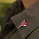 Happily Plants Pin - Bird Robin