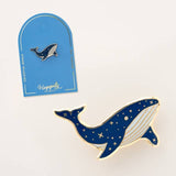 Happily Plants Pin - Blue Whale