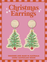 Christmas Earrings - Tree