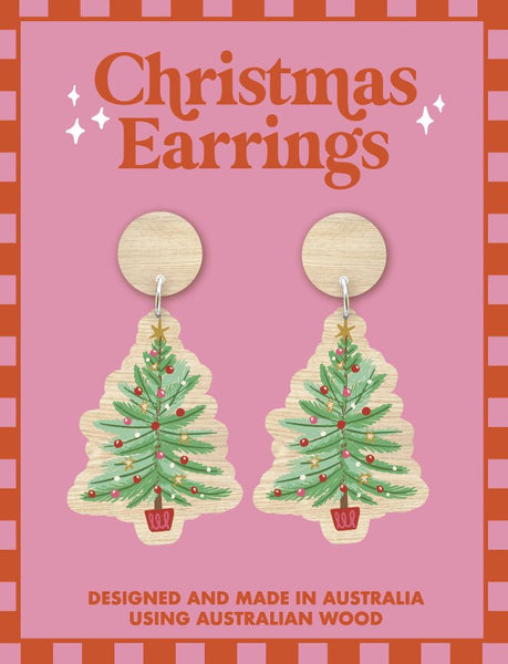 Christmas Earrings - Tree