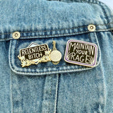 Jubly Umph Lapel Pin - Relentless Bitch