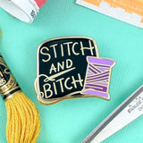 Jubly Umph Lapel Pin - Stitch And Bitch