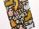 Greeting Card - Best Wishes Cats