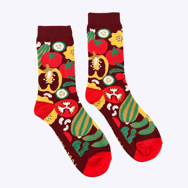 Socks: Veggie Medley