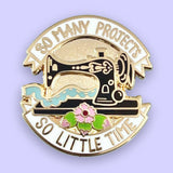 Jubly Umph Lapel Pin - So Many Projects So Little Time