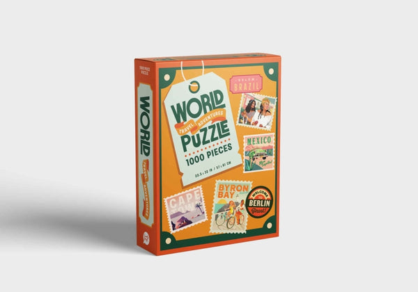 1000 Pc Puzzle - World Travel Adventures