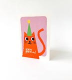 Florence Fry - Happy Birthday PURRthday Cat