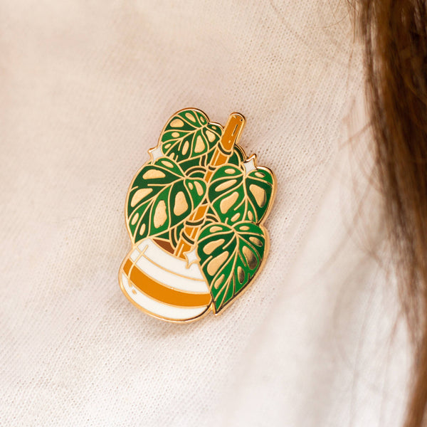 Occasionalish Pin - Swiss Cheese Plant