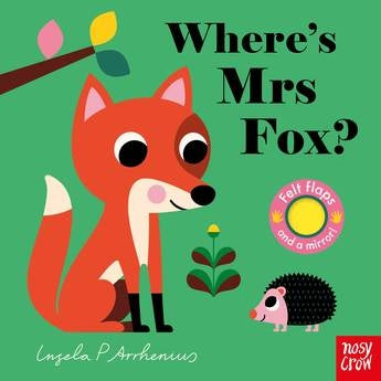 Board Book - Felt Flaps - Where's Mrs Fox?