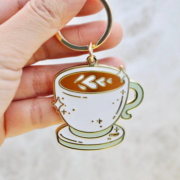 Occasionalish Keychain - Latte of Love
