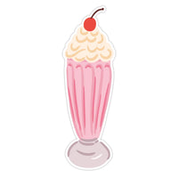 Die Cut Bookmark- Milkshake