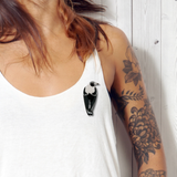 Selatan Brooch - Bird Australian Magpie