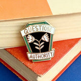 Jubly Umph Lapel Pin - Question Authority