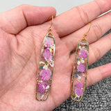 MQ Dangles - Pink Hydrangea Dried Flower Rectangular