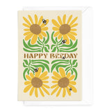 Daymaker - Happy Bee-Day Sunflowers