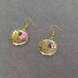 MQ Sml Dangles - Pressed Dried Flower