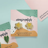 Occasionalish Earrings - Yellow Daffodil