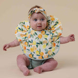 Frill Snuggle Bib - Citrus Squeeze