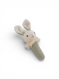 Bunny Knitted Rattle - Sage