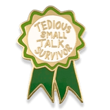 Jubly Umph Lapel Pin - Award Tedious Small Talk Survivor