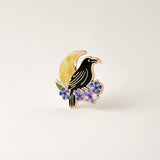 Happily Plants Pin - Black Raven