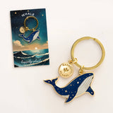 Bag Charm - Blue Whale