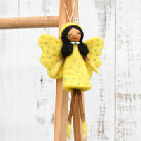 Felt Fairy Angel - Yellow Dress