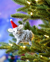 Felt Ornament - Sheep Grey