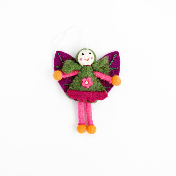 Felt Leaf Fairy - Green