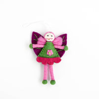 Felt Leaf Fairy - Pink