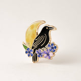 Happily Plants Pin - Black Raven
