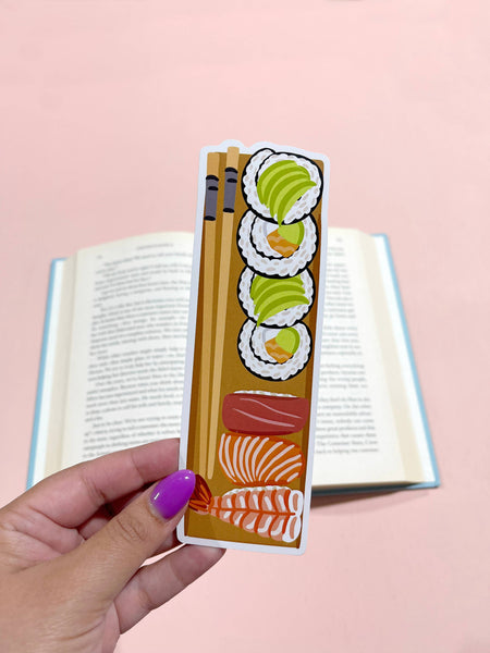 Die Cut Bookmark- Sushi