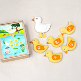 Felt Story Finger Puppets - Five Little Ducks