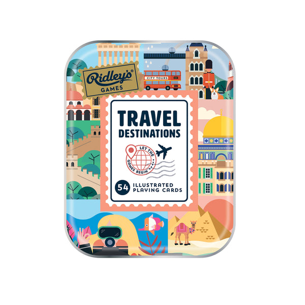 Ridleys Playing Cards - Travel Destinations