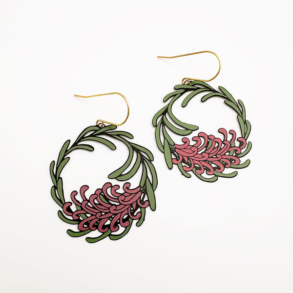 Denz Xmas - Wreath Grevillea