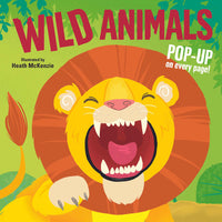 Board Book - Pop-Up Wild Animals