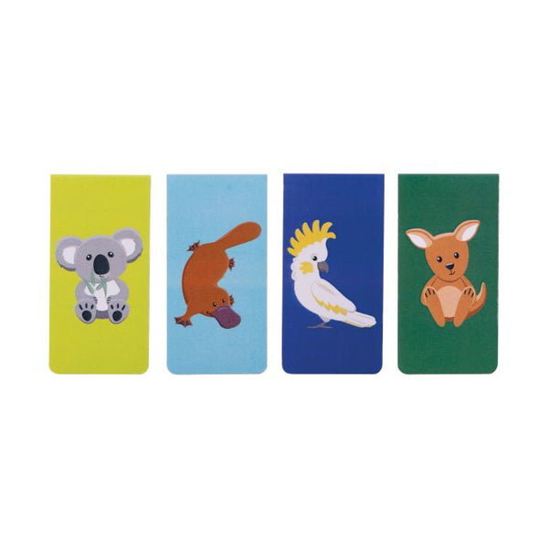 ISgift Magnetic Bookmarks - Aussie Animals