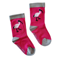 Red Parka Baby Socks - Ibis