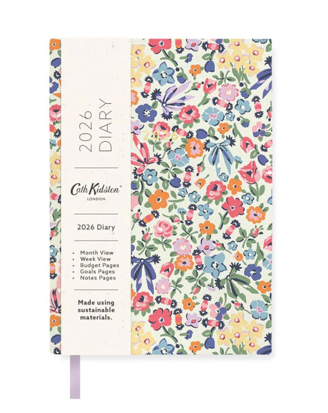 2026 A6 Diary - Cath Kidston Floral Ditsy