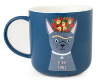 Bone China Mug - Fido Kahlo