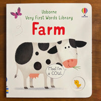 Usborne Very First Words Library - Farm (Board Book)